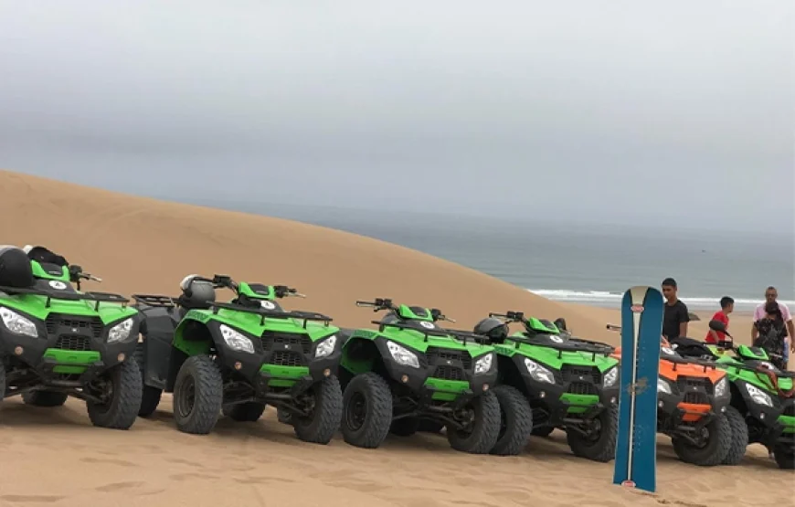 Agadir Quad Biking & Sand Boarding in The Sahara Desert & Beach